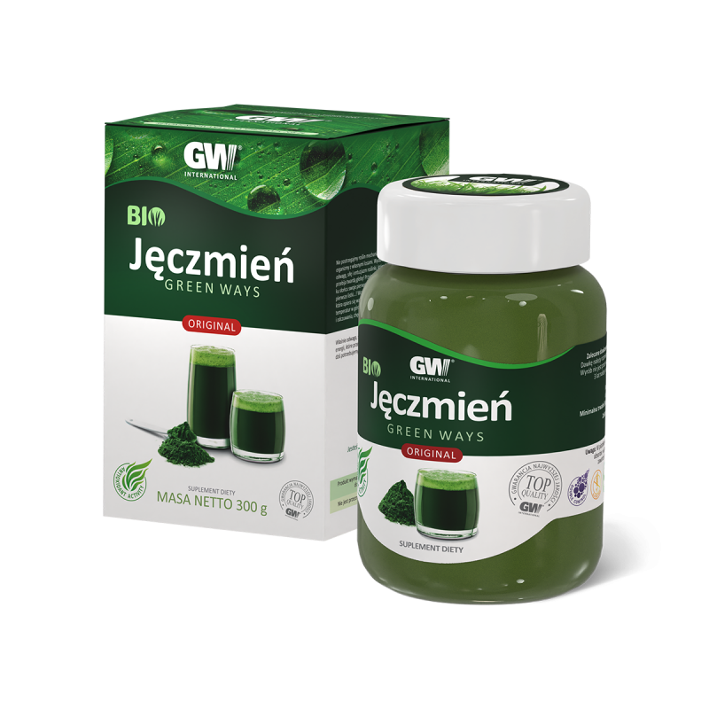 Green Ways sok z jęczmienia sproszkowany Bio 300 gramów DARMOWA WYSYŁKA