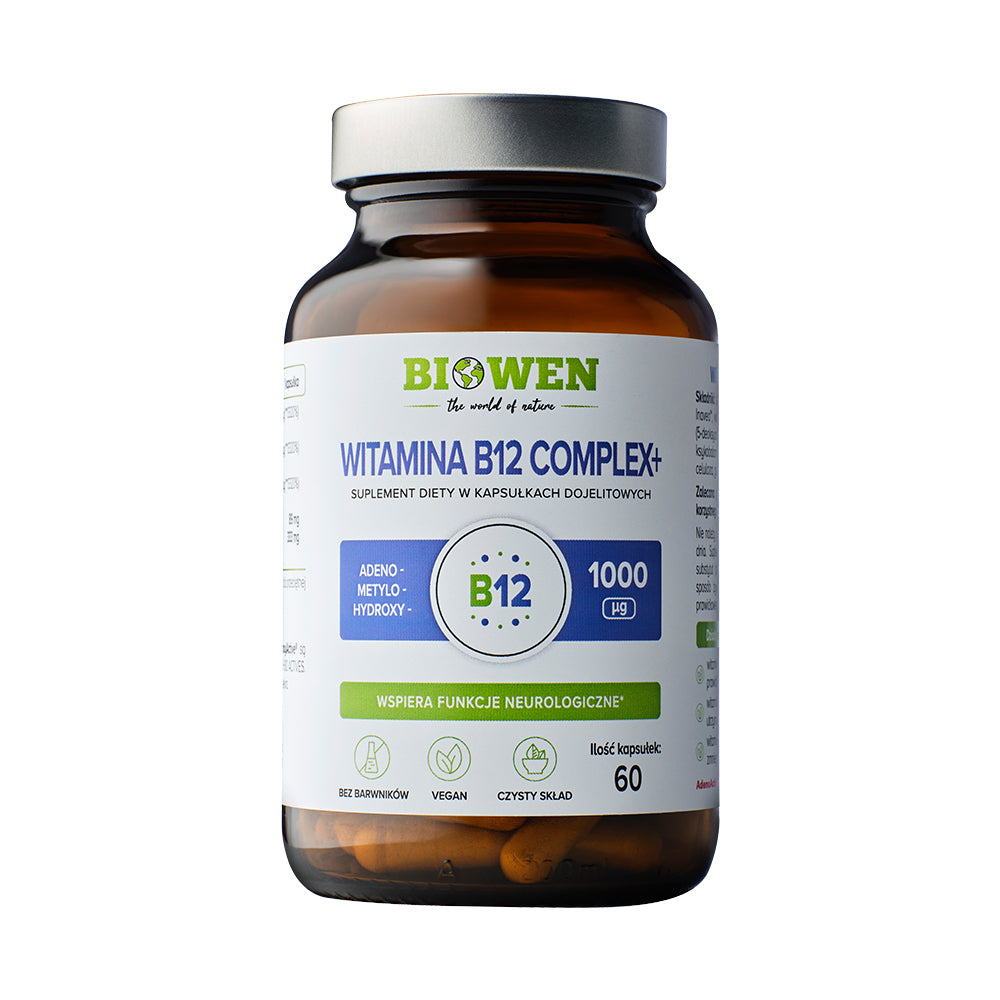 Witamina B12 Complex+ 60 kaps.
