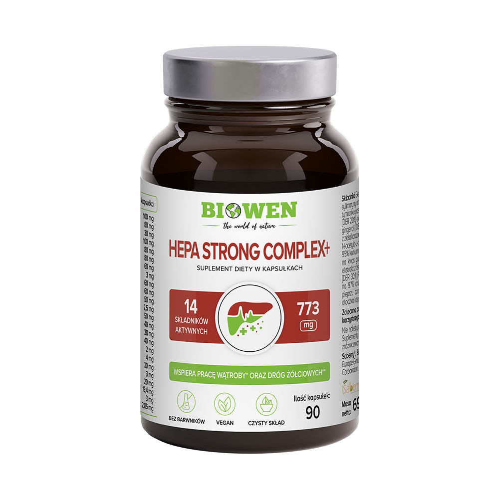 Hepa Strong Complex+ - 90 kapsułek