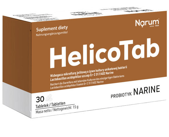 HelicoTab 30 tabletek Narum