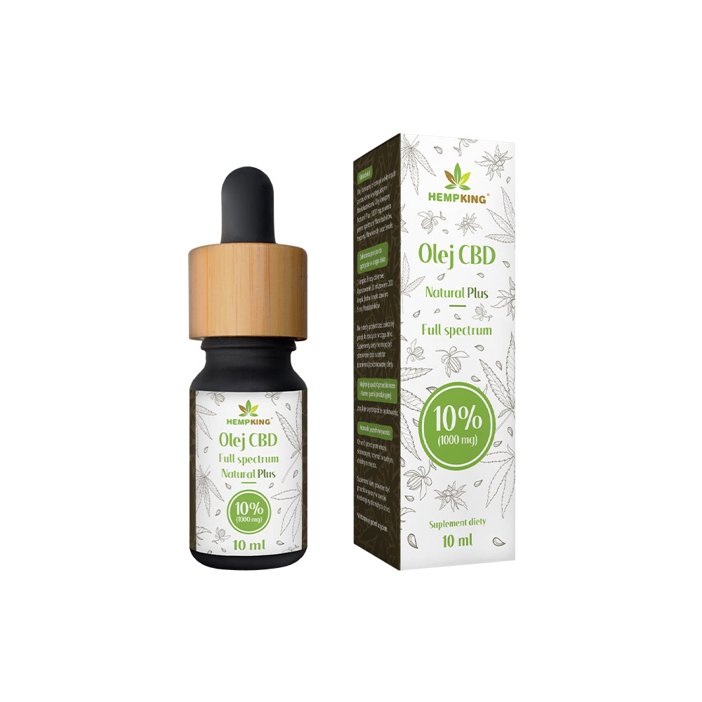 Olej Natural Plus 10% CBD 10ml - 1000mg