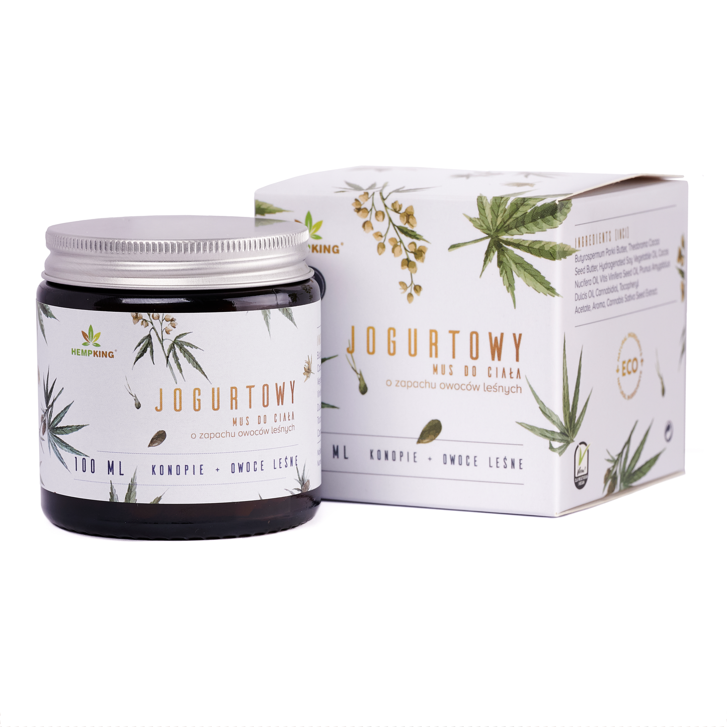 Jogurtowy mus do ciała 100ml - OWOCE LEŚNE