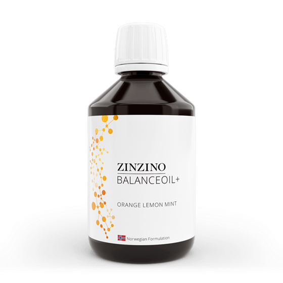 ZINZINO BalanceOil+, 300 ml ORANGE LEMON MINT