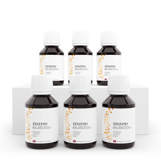 Zinzino BalanceOil+ Orange Lemon Mint, 100 ml, 6 sztuk