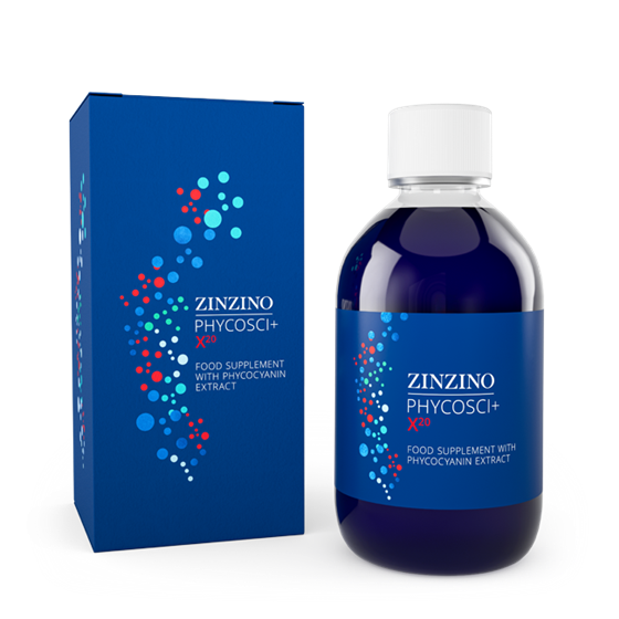 PhycoSci+ X20 Suplement spiruliny wodnej 250 ml ZINZINO
