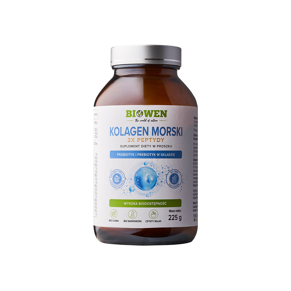 Kolagen Morski - 3X PEPTYDY - 225 gramów