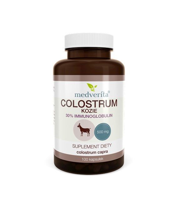 Medverita Colostrum Kozie 100 kapsułek