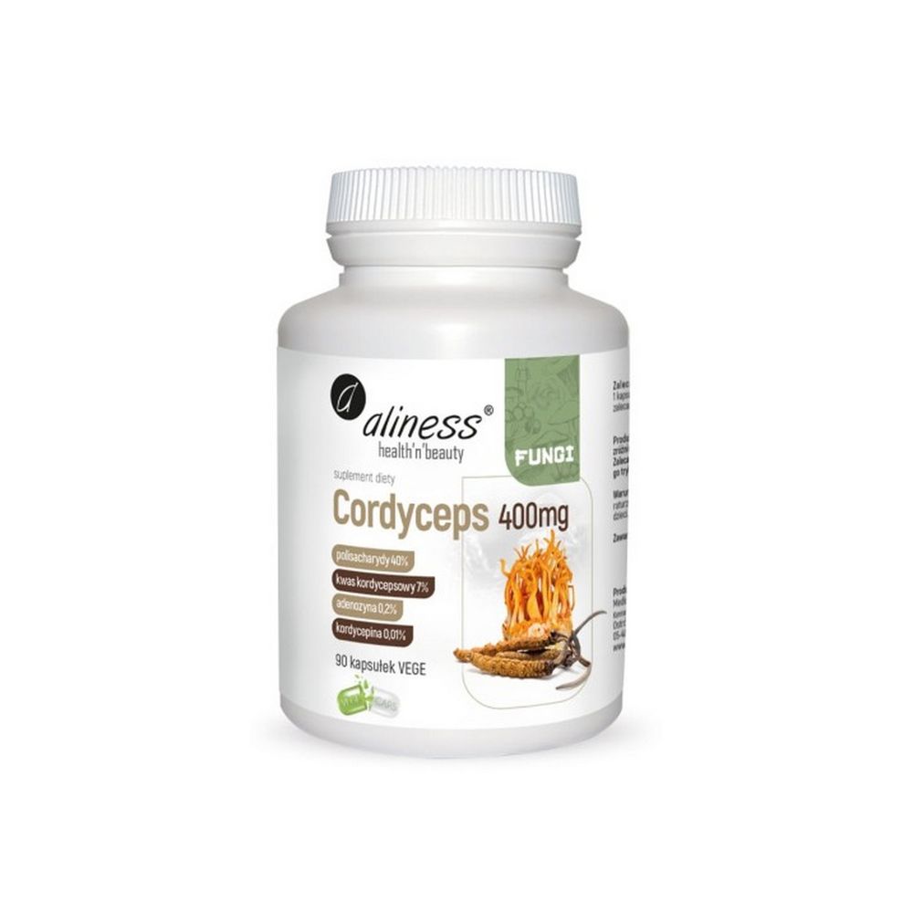Aliness Cordyceps 500 mg 90 kaps