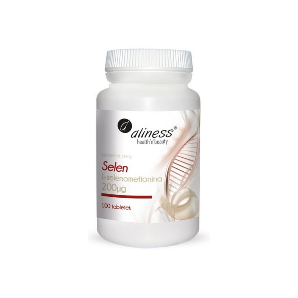 Aliness Selen L-selenometionina 200µg 100 tabletek