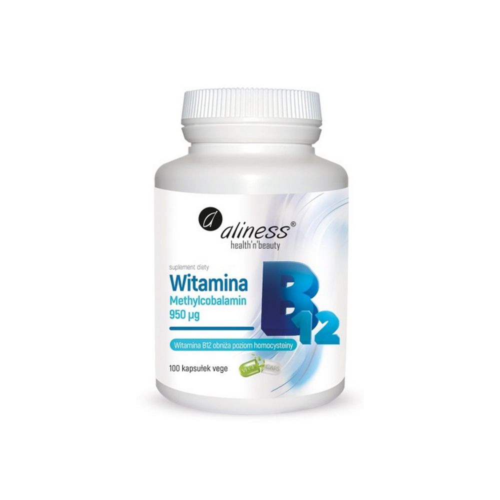 Aliness Witamina B12 Methylcobalamin 950µg x 100 kaps.