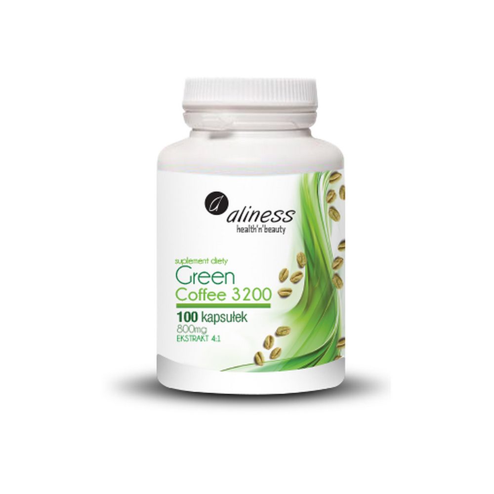 Aliness Zielona kawa Green Cofee 3200 100 kaps