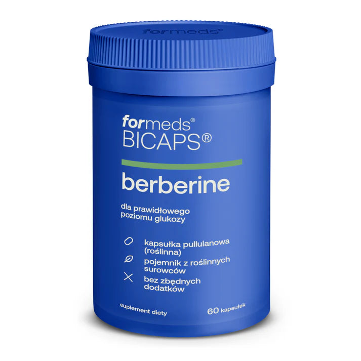 BICAPS berberine berberyna 60 kapsułek