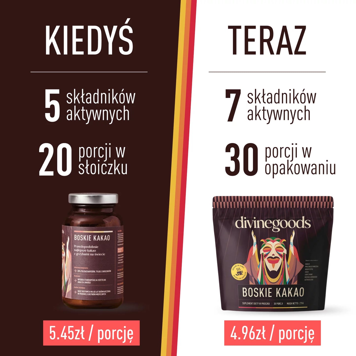 BOSKIE KAKAO Z GRZYBAMI By Herbs