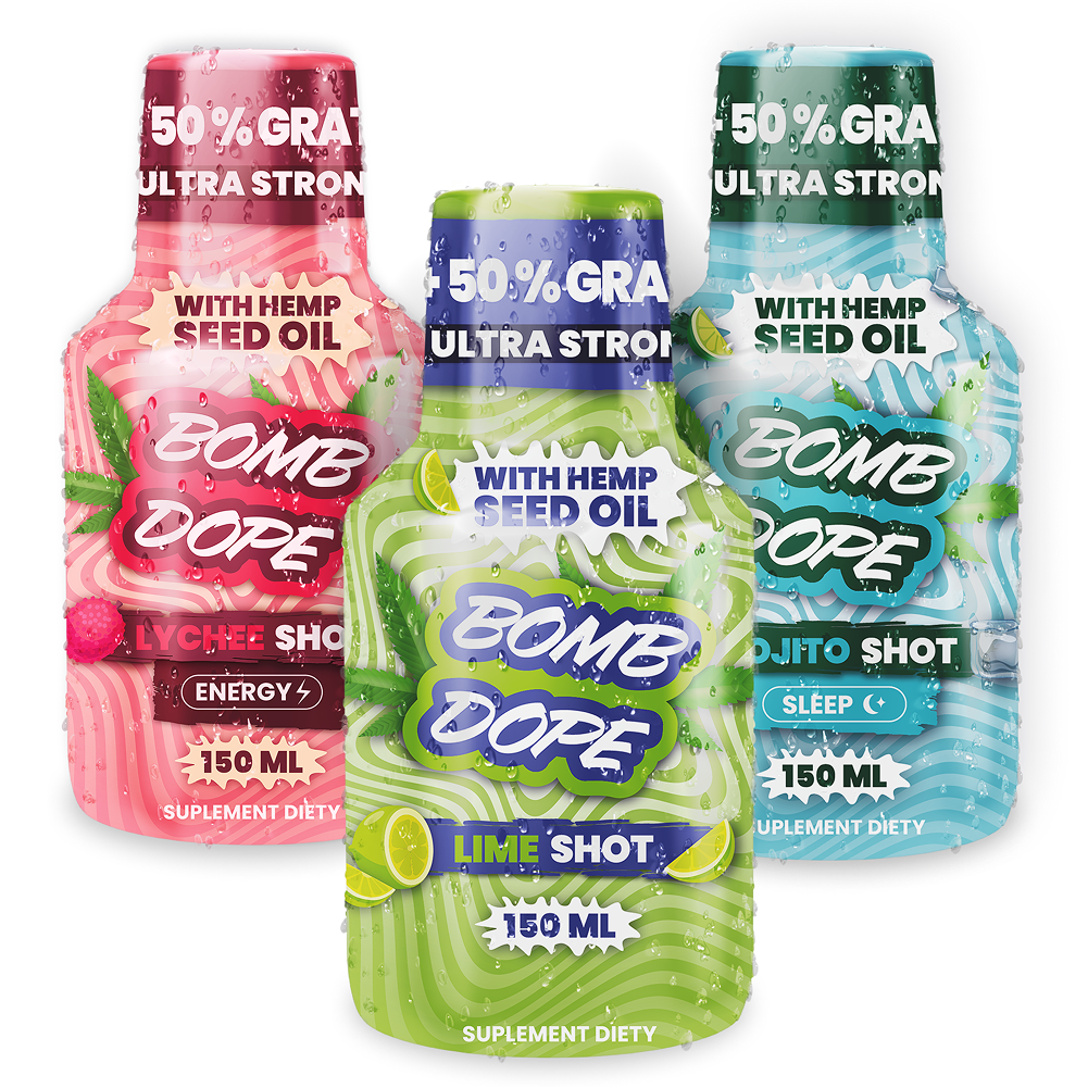 BombDope Lychee Energy 150ml – Egzotyczna energia, której potrzebujesz!