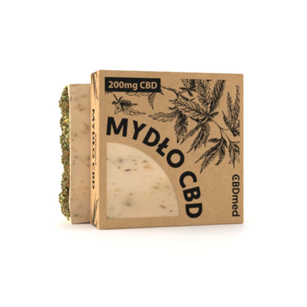 CBDmed Mydło konopne 200mg CBD 100 gramów