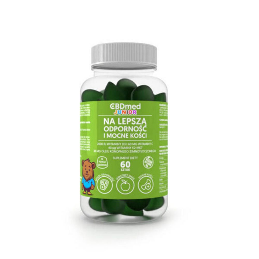 CBDmed Żelki na lepszą odporność i mocne kości dla Dzieci 60 szt