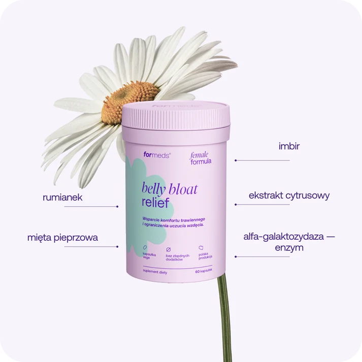 Formeds Belly bloat relief 60 kaps