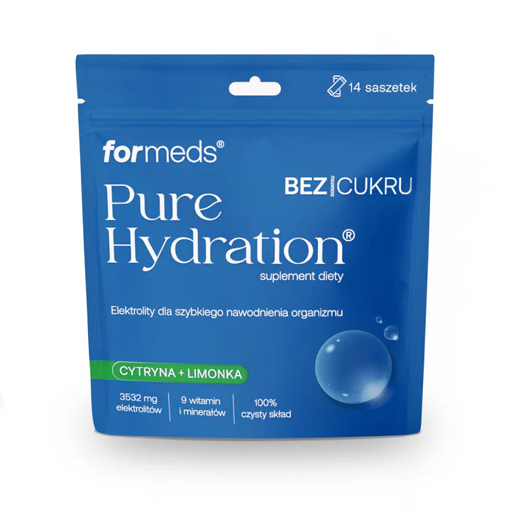 Pure Hydration bez dodatku cukru Cytryna + Limonka Formeds