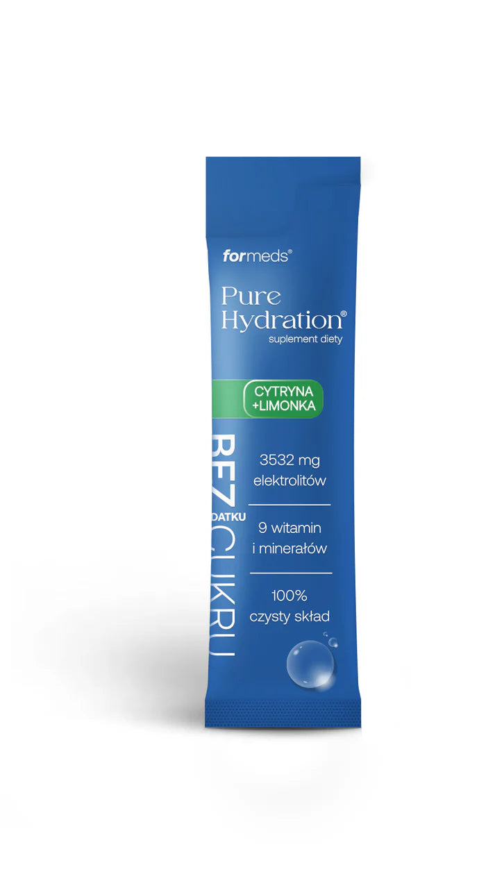 Pure Hydration bez dodatku cukru Cytryna + Limonka Formeds