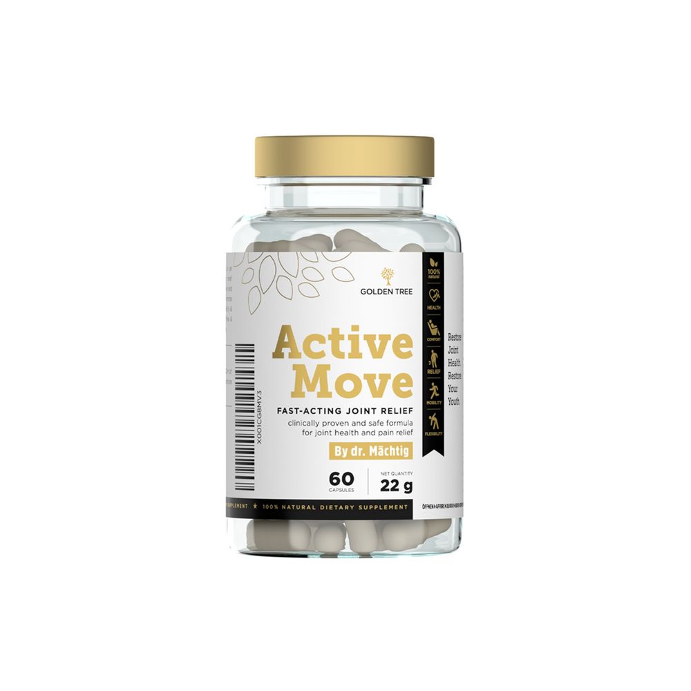Golden Tree Active Move Uśmierzanie bólu stawów 60 kaps