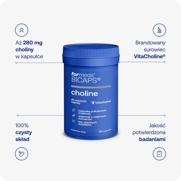 Formeds BICAPS choline 60 kapsułek