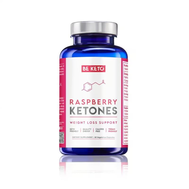 Ketony Malinowe w Kapsułkach 60 kaps BeKeto
