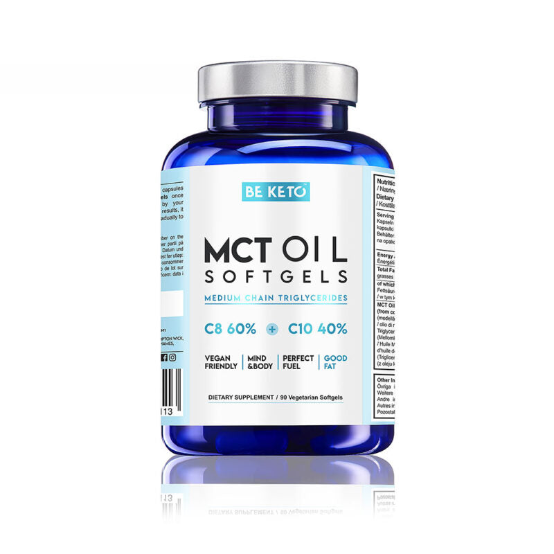 Olej MCT C8+C10 – 90 kapsułek BeKeto