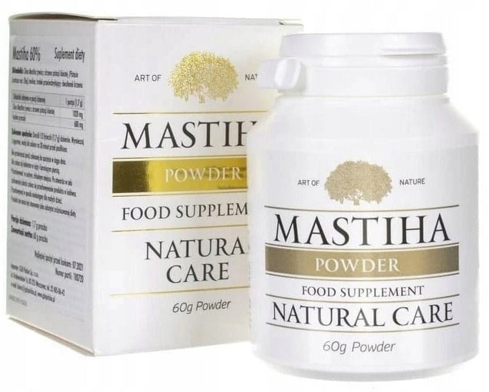 Mastiha w proszku (mastika, mastyks). Suplement diety.