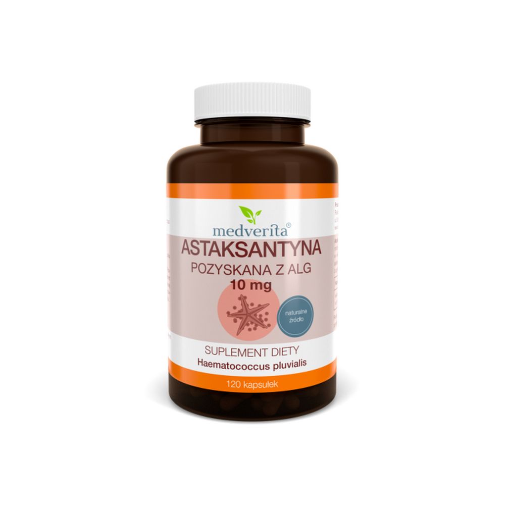 Medverita Astaksantyna 10 mg 120 kaps