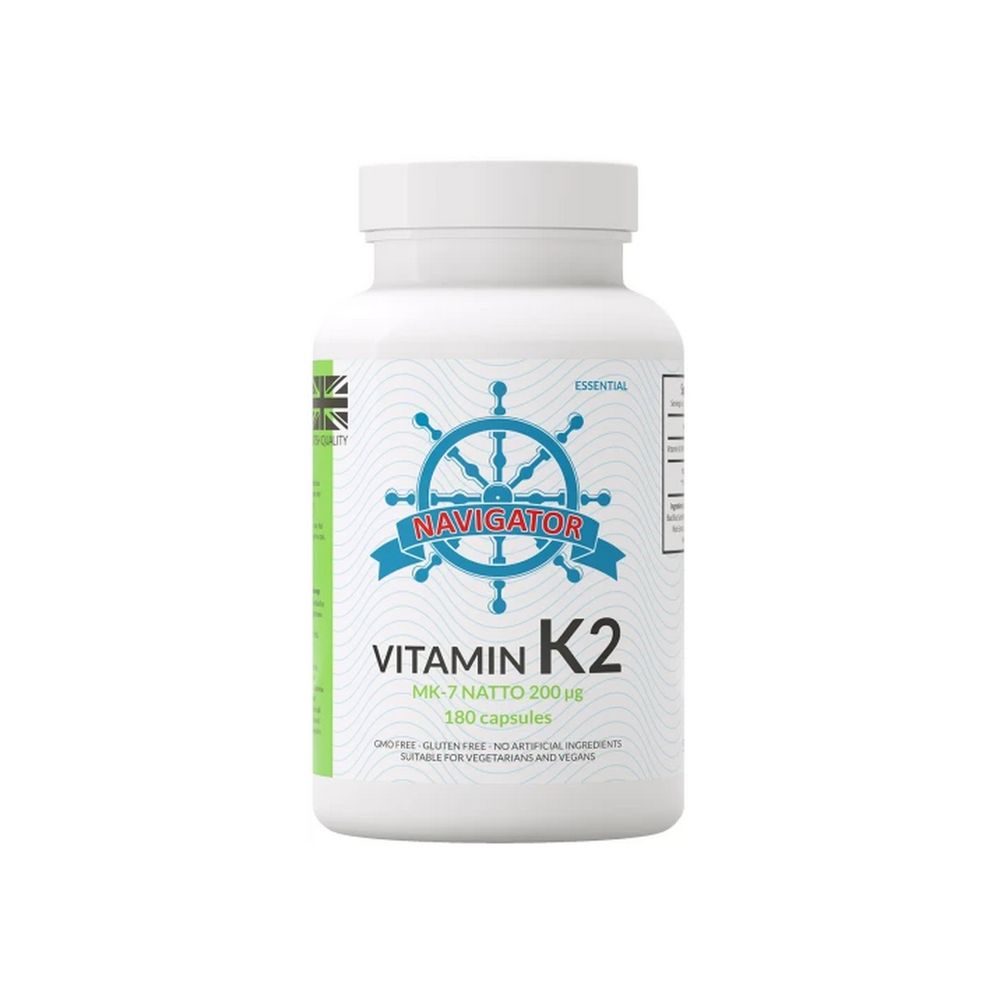 Navigator Witamina K2 MK-7 200 mcg VEGE 180 kapsułek