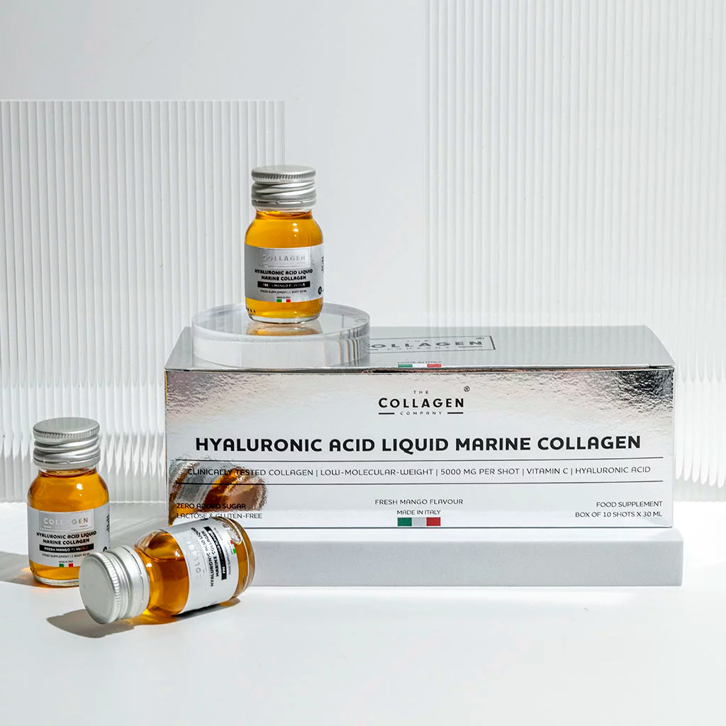 PŁYNNY KOLAGEN MORSKI Z KWASEM HIALURONOWYM O SMAKU MANGO The Collagen Company