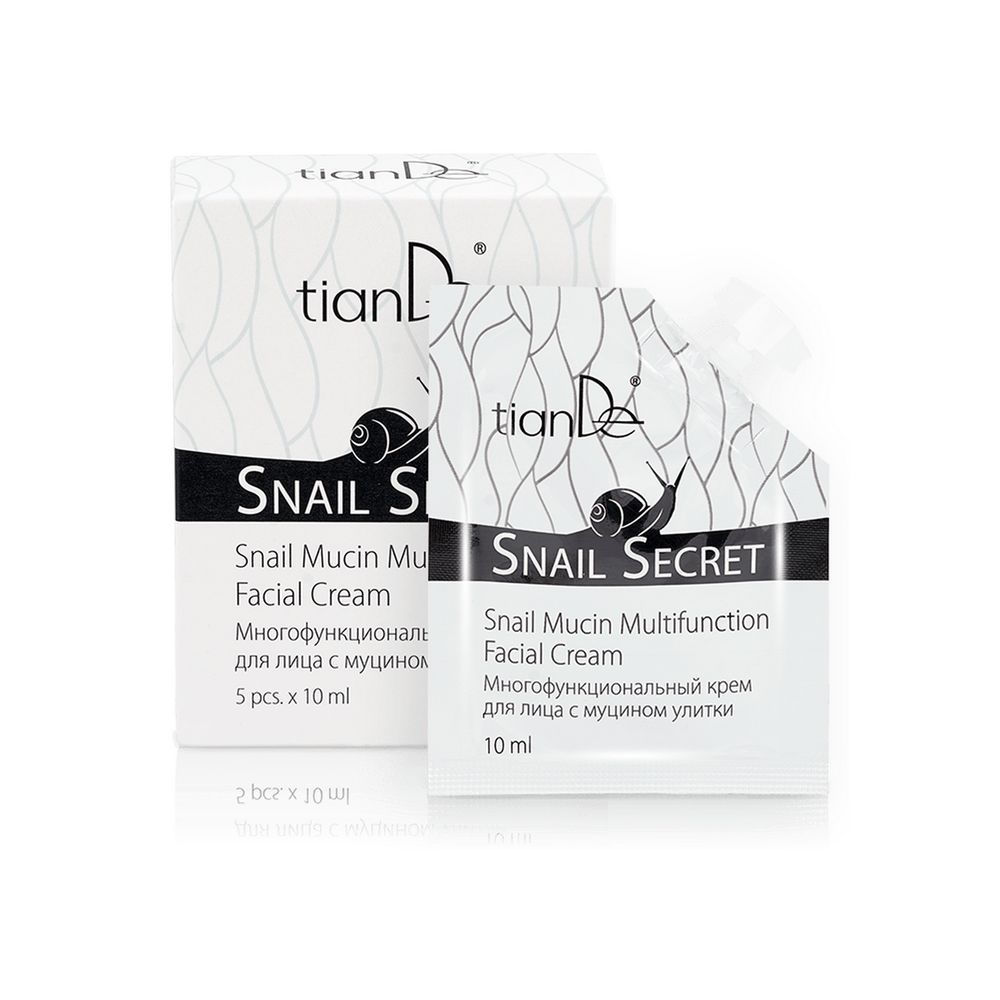 Tiande Wielofunkcyjny krem do twarzy z mucyną ślimaka