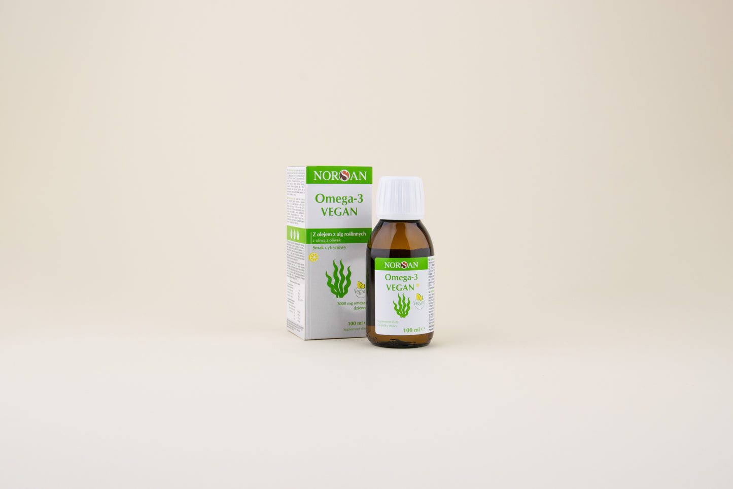 Norsan Omega-3 Vegan z alg 100 ml 2000 mg