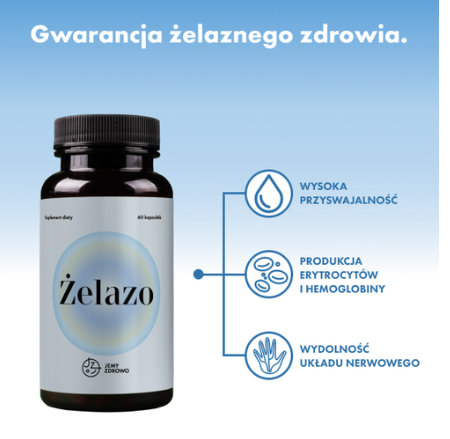 Jemy Zdrowo Żelazo 20 mg