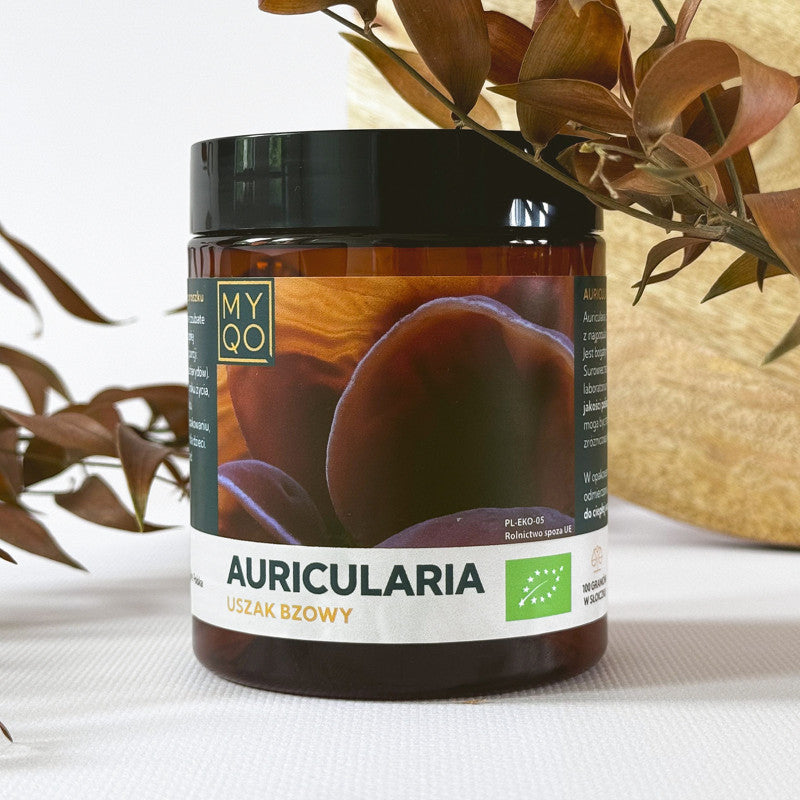 MYQO BIO Auricularia - Uszak bzowy - 100 g