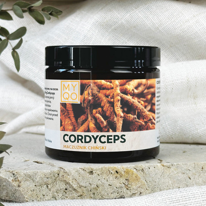 MYQO Cordyceps sinensis - Maczużnik chiński - 90 kaps