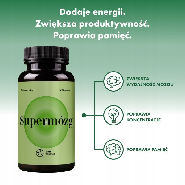 Jemy Zdrowo Super Mózg Super Brain Complex
