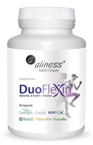 Duoflexin® 90 kapsułek, mocne stawy i kości 100% natural x 90 Vege caps Aliness