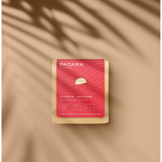 Pacama Coffee Kawa Ethiopia - Heirloom 100% Arabica Specialty ziarnista 250 g