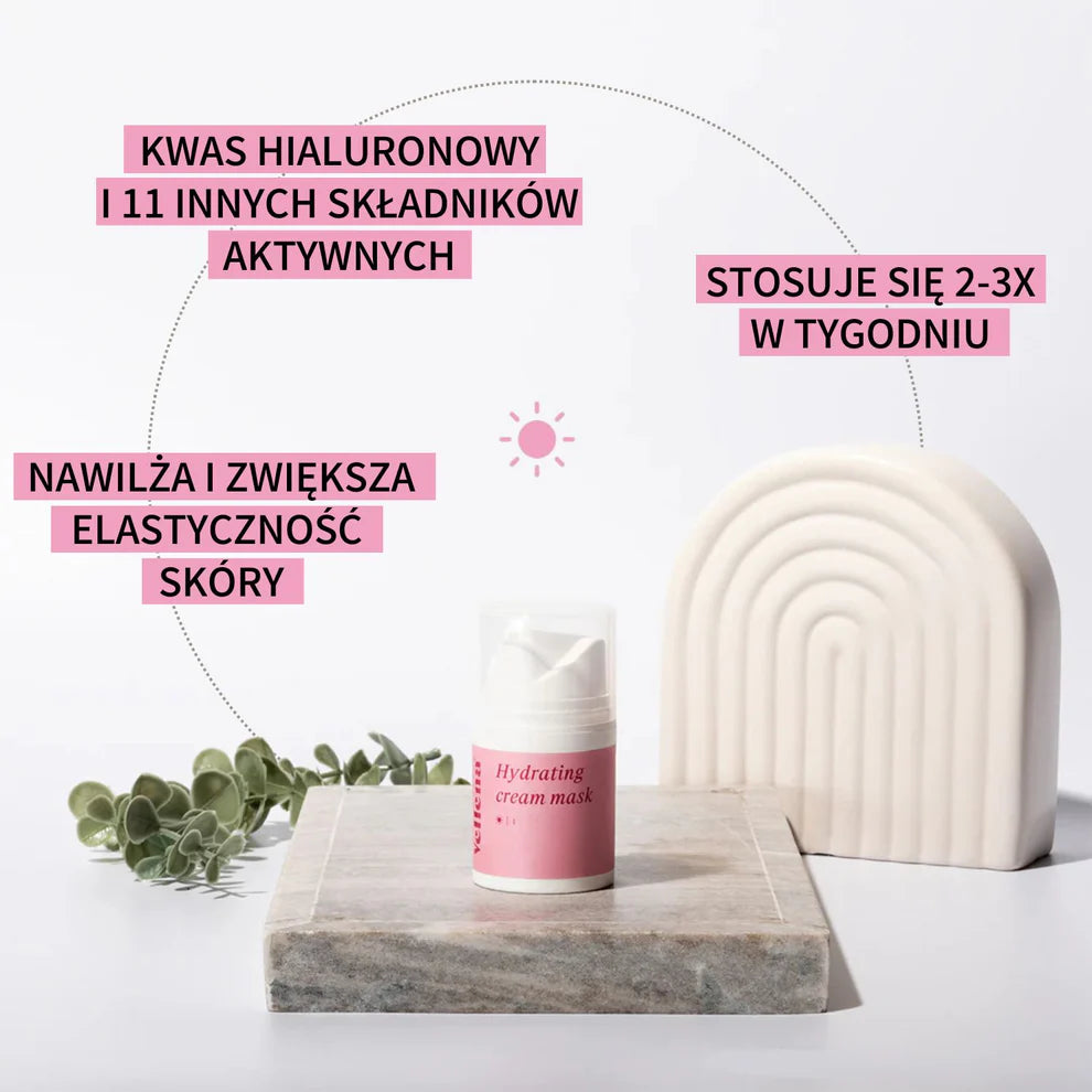 Vellena Kremowa maska nawilżająca skórę 50ml |