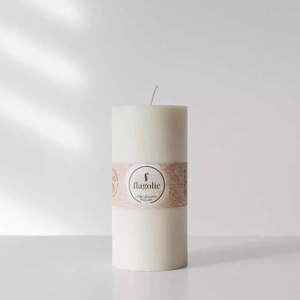 Naturalna świeca sojowa WALEC 6,3x14cm – 380g FLAGOLIE