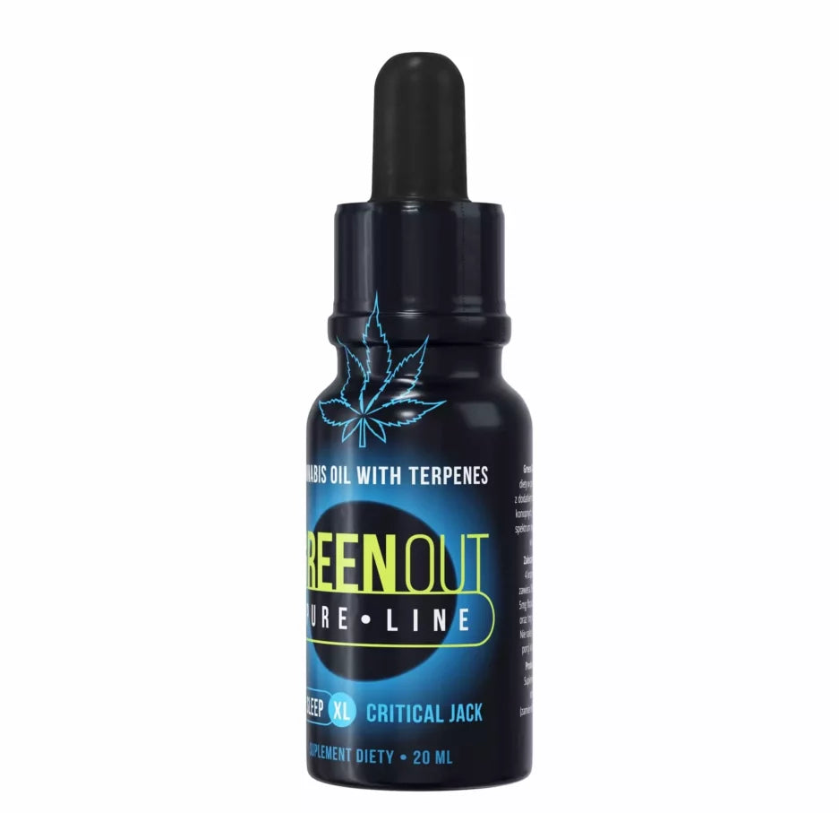 Olejek Green Out® Pure, Critical Jack 20 ml XL