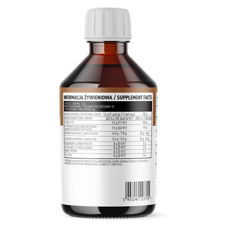 Olej MCT 500 ml naturalny OstroVit