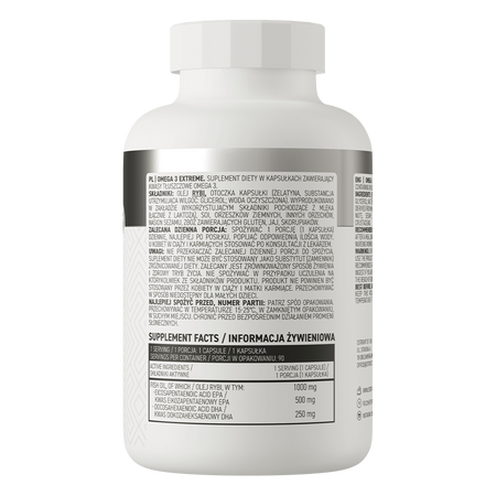 Omega 3 Extreme 90 kapsułek OstroVit