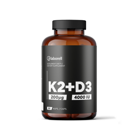 Witamina K2 200 μg + D3 4000 j.m. Laborell