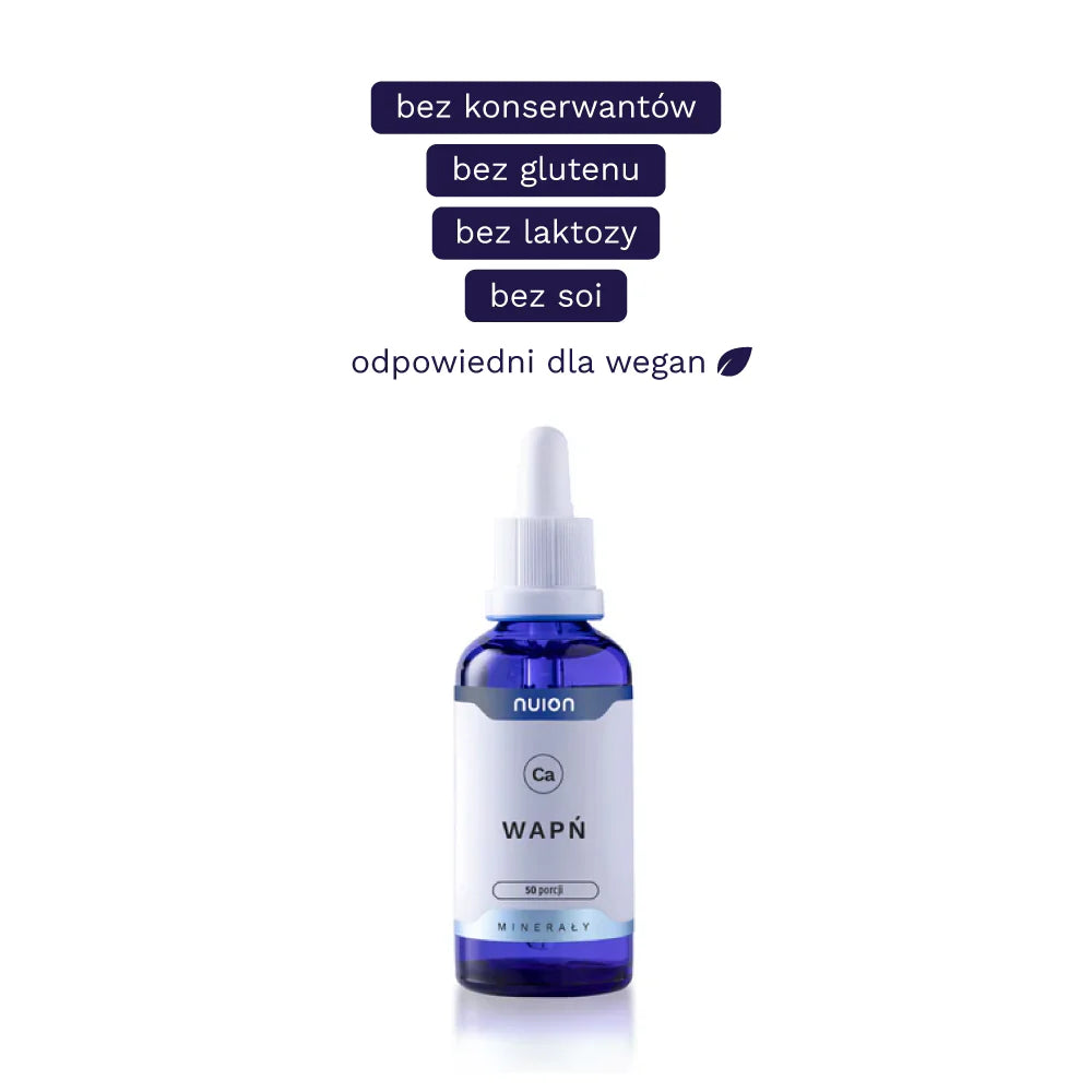 Wapń W PŁYNIE 50 ML NUION