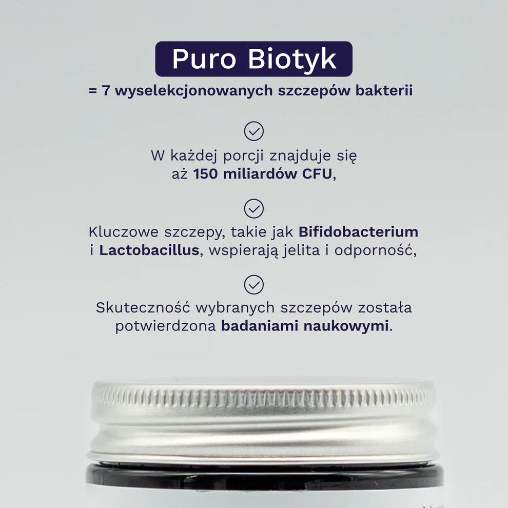 Puro Biotyk PROBIOTYK PUROMEDICA 150 MLD CFU