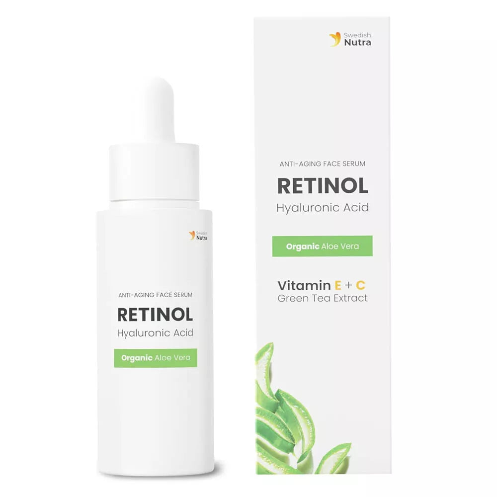 Swedish Nutra Serum na noc z retinolem przeciwzmarszczkowe 30 ml