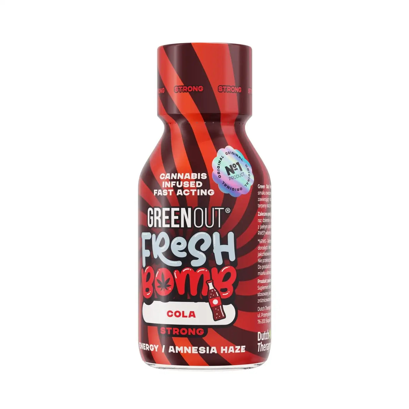 Green Out Shot Green Out® Fresh Bomb Cola strong