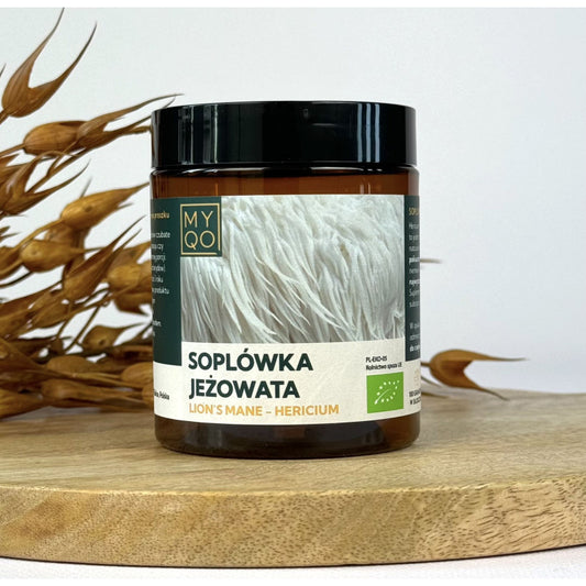 Soplówka jeżowata - Lion's mane - Hericium - 100 g MYQO